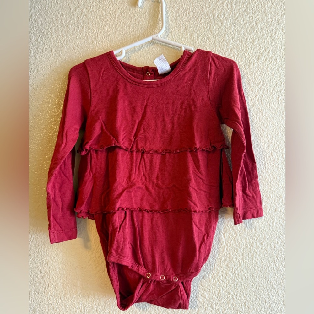 Kate Quinn Cherry Red Toddler Top